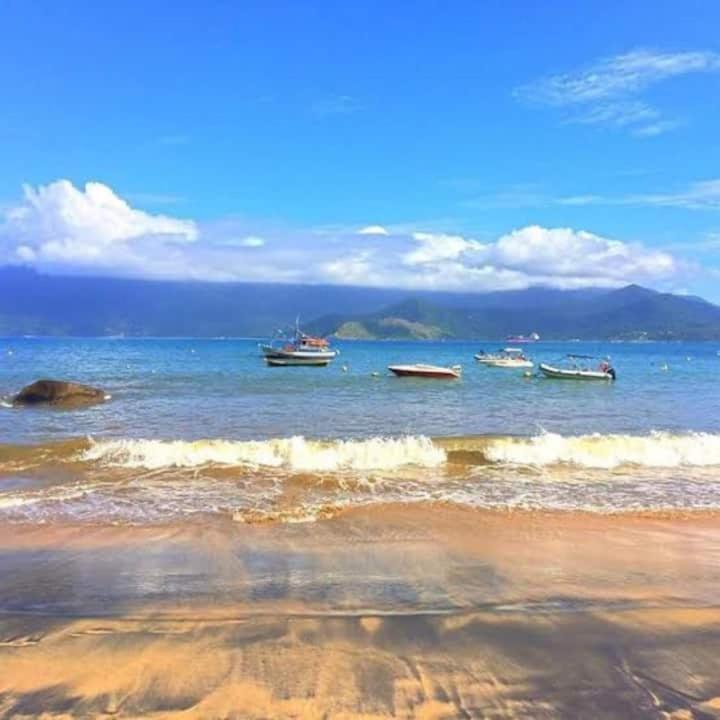 Suite Pe Na Areia- Espaco Independente Na Praia Do Curral Com Localizacao Privilegiada - Simplicidade E Comodidade Com O Por Do Sol Mais Lindo De Ilhabela - Melhor Custo Beneficio Para Ate 4 Pessoas , Na Av Jose Pacheco Do Nascimento Nº 7682 Exteriér fotografie